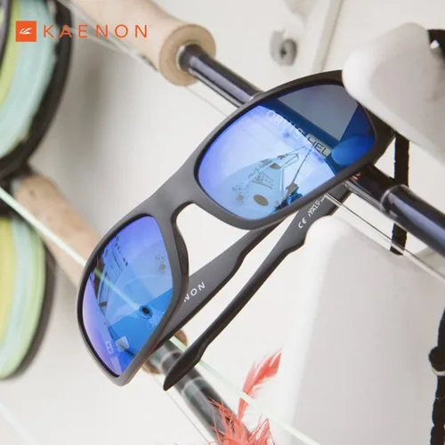 Imagen 2 del producto KAENON Gafas de sol deportivas polarizadas clásicas para hombres y mujeres, ideales para conducir, pescar, correr al aire libre, gafas de sol con protección UV
