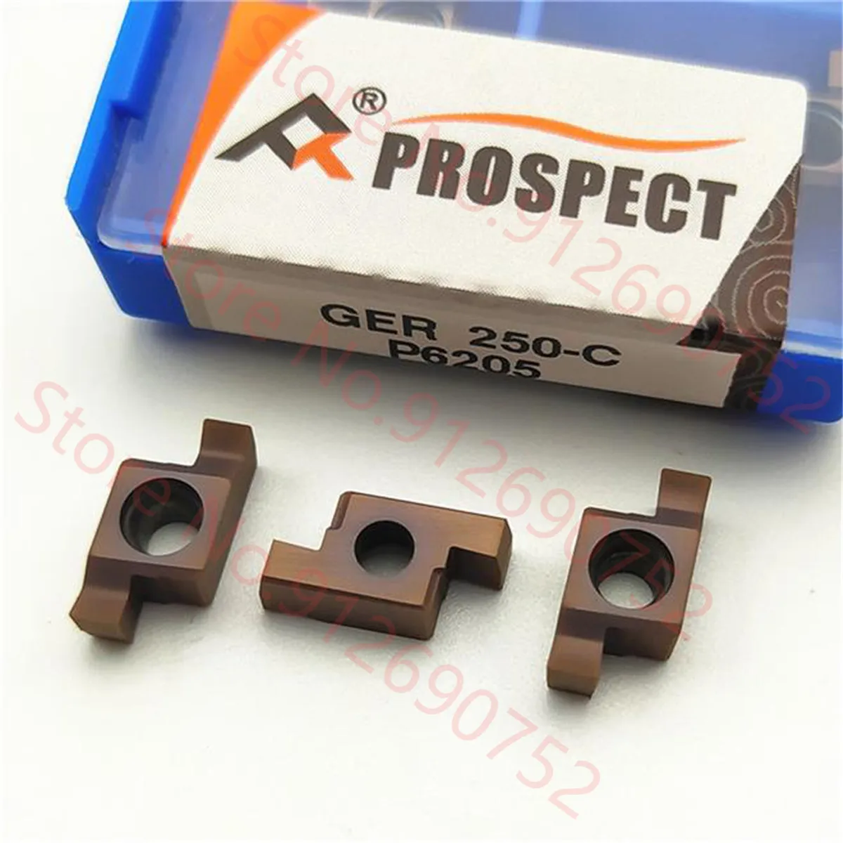 

PROSPECT GER100 GER120 GER150 GER200 GER250 GER300 GER350 GER400-A B C D P6205 Carbide Insert GER Inserts