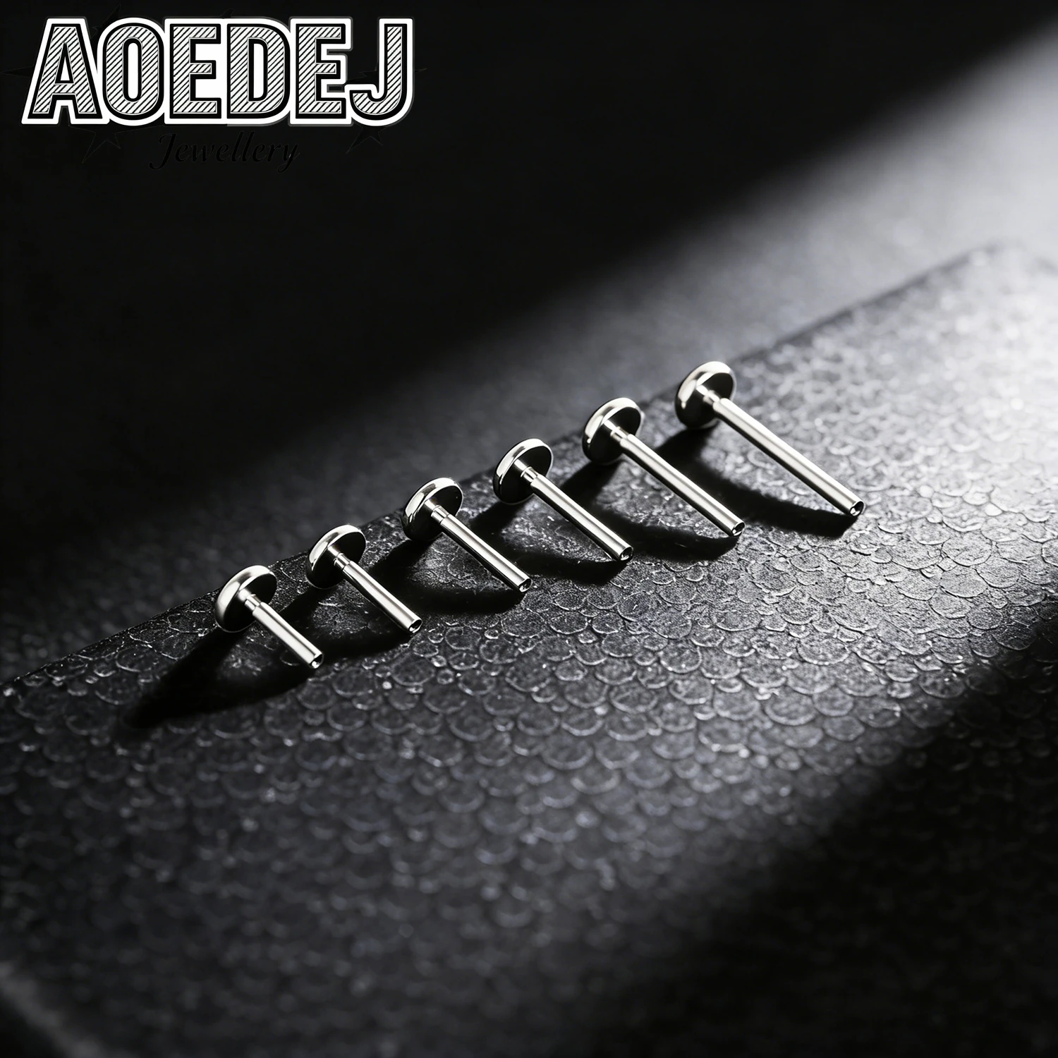 ASTM F136 Titanium Labret Lip Studs Bar