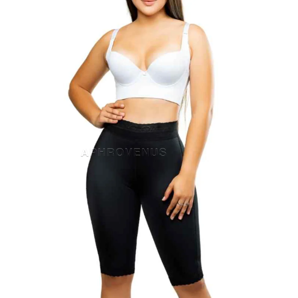 Fajas Colombianas Women Mid Waist Butt Lifter Pants Seamless Shapewear Tummy Control Body Shaper Hip Enhancer Slimming Underwear