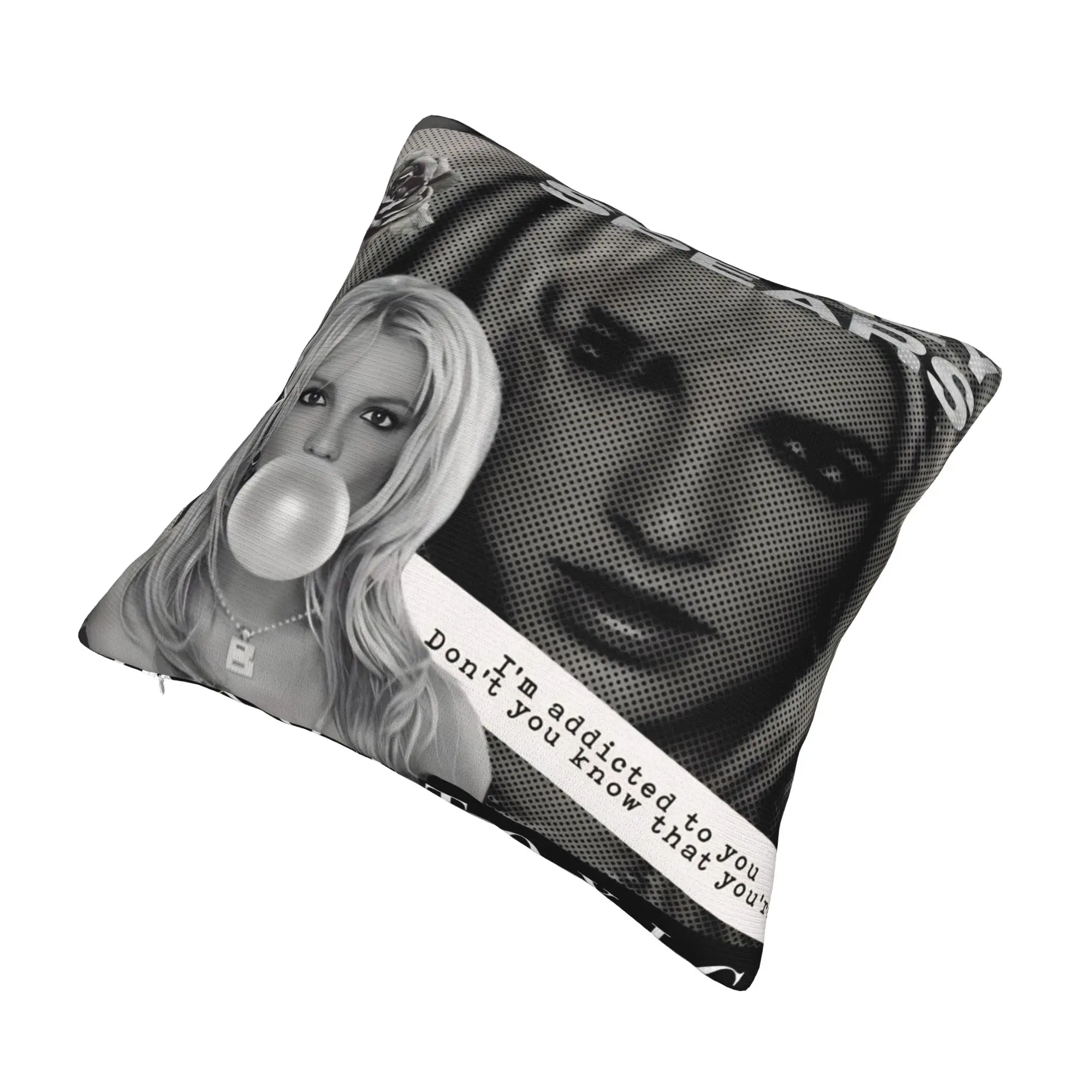 Decorative Pillowcases Singer Britney Spears Accessories Home  Pillow Case Cover Zippered Multi-Size