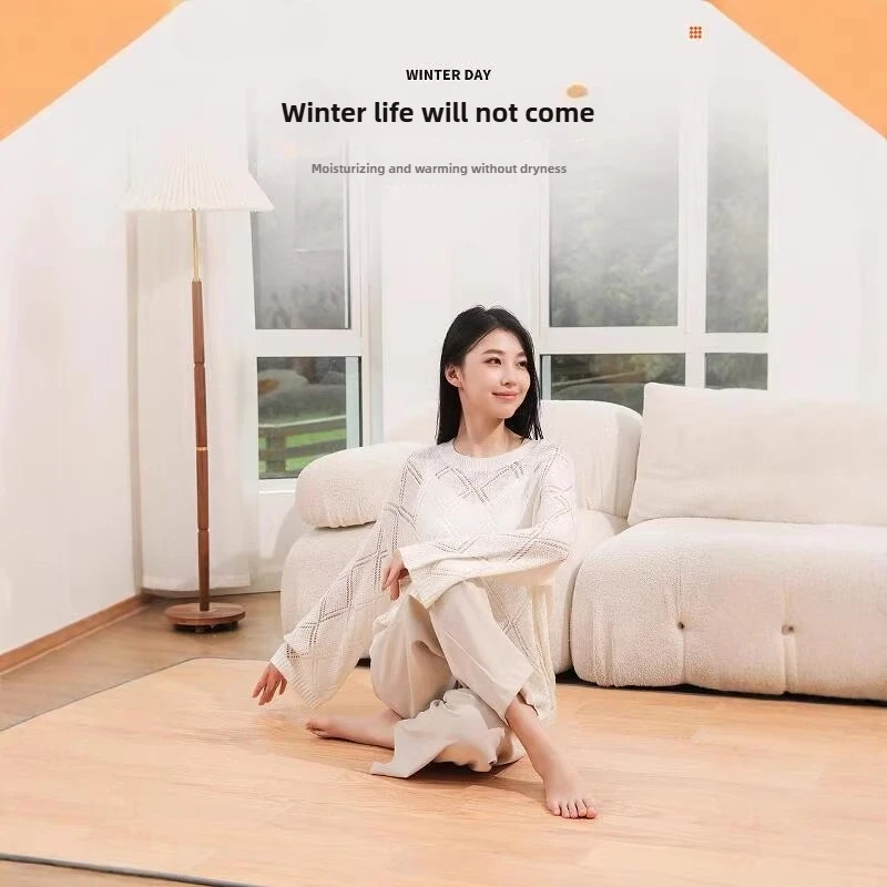 Carbon crystal graphene heating mat electric floor warmer for living room yoga home winter geothermal