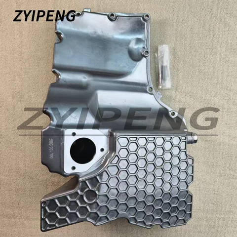 06L103598R Aluminum Lower Engine Oil Pan For Audi A4 A5 A6 A7 A8 Q5 Q7 Q8 VW Touareg 2.0T PAC103598 Cayenne Macan