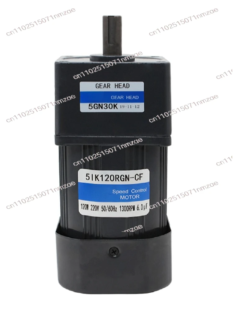 

AC Speed Control Gear Motor 6W-400W Single Phase 220V Reversible Forward Reverse With Foot Motor