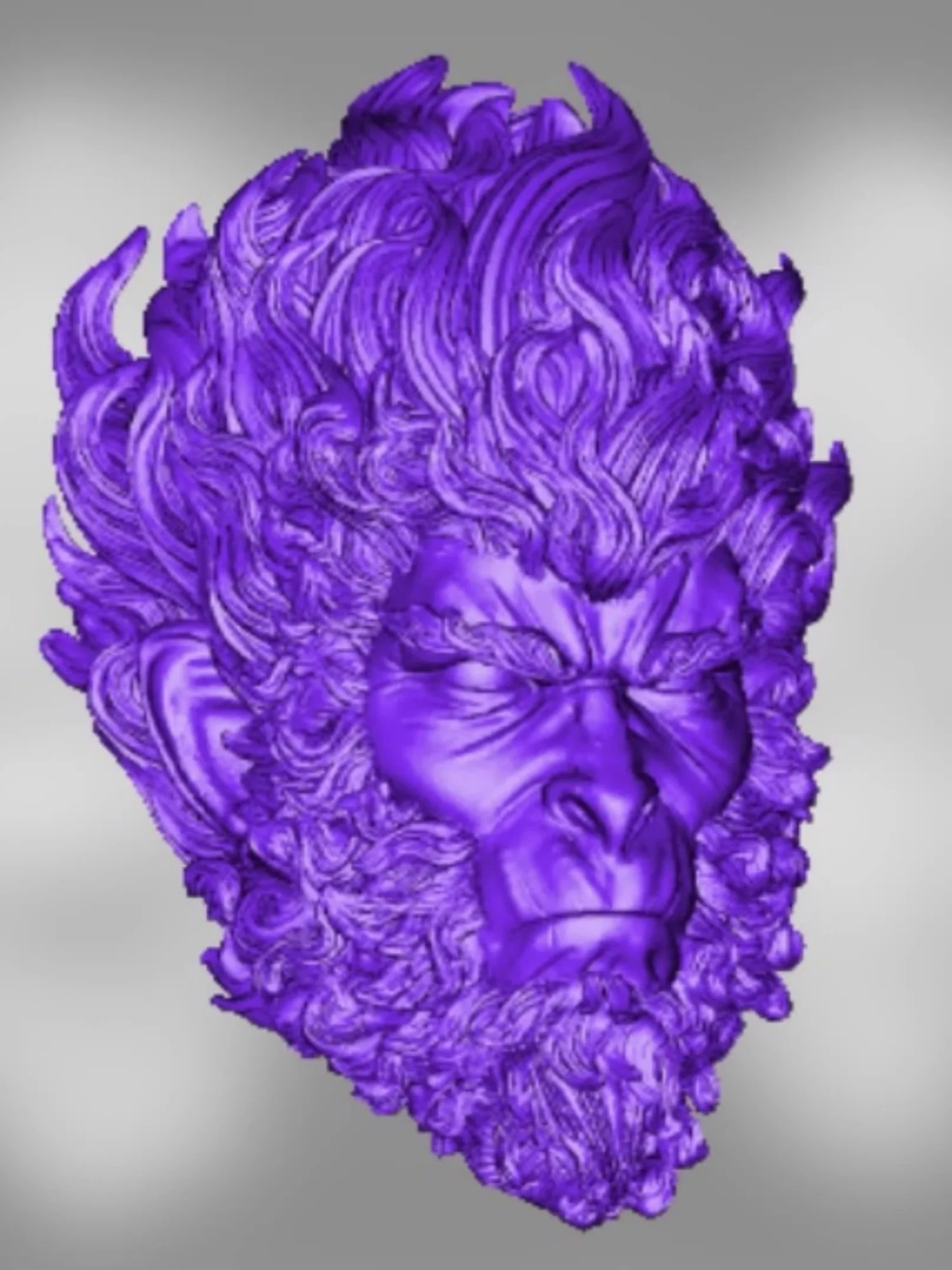 【30days made】Pre-sale 1/12 Scale Male Soldier Monkey Deity Of War Bimorphism White Head Sculpture For 6''Action Figure Model