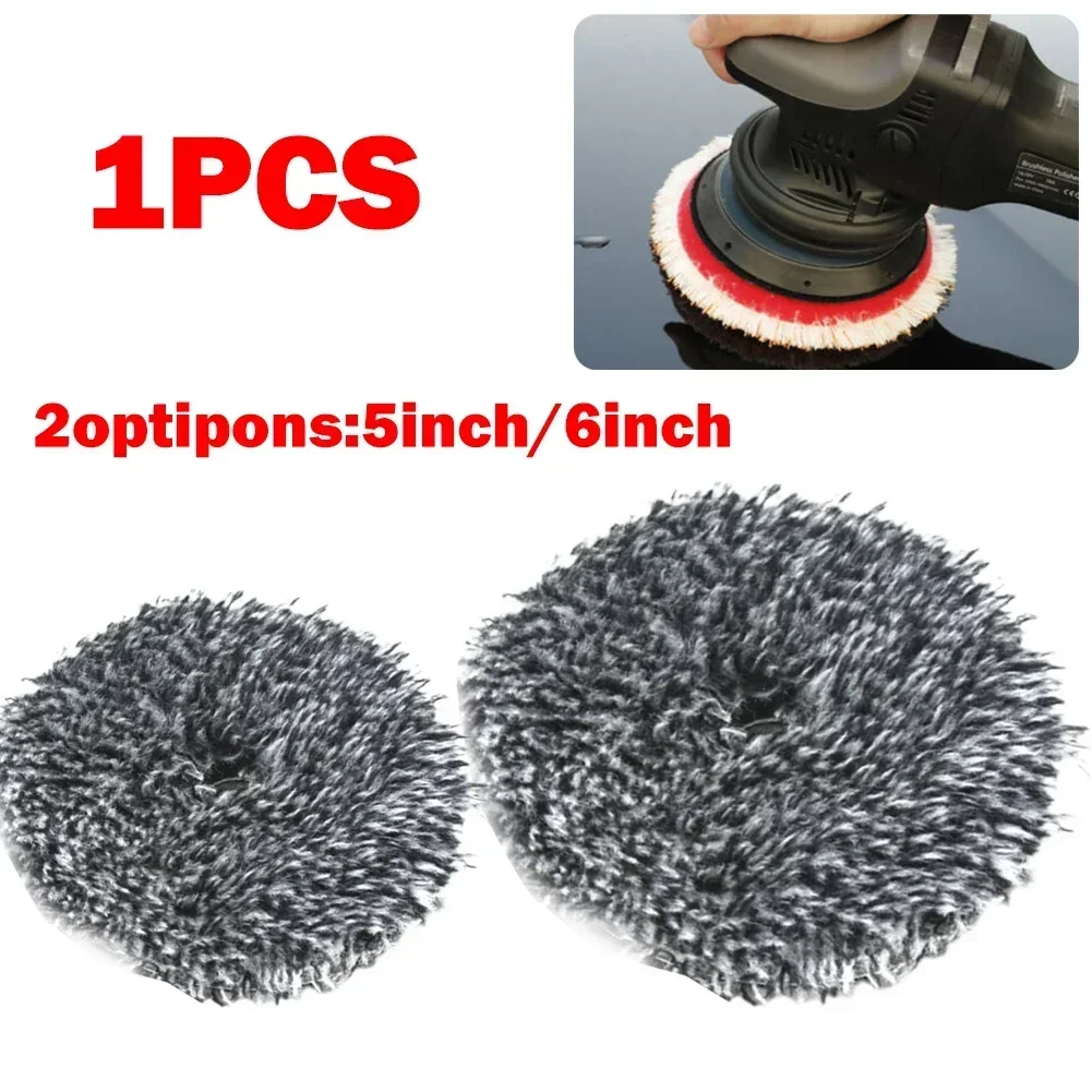 

1PCS Car Polishing Pad Microfiber Buffing Pads Car Woodworking Furniture Glass Fiberglass Detailing Care Washer Polisher Tools