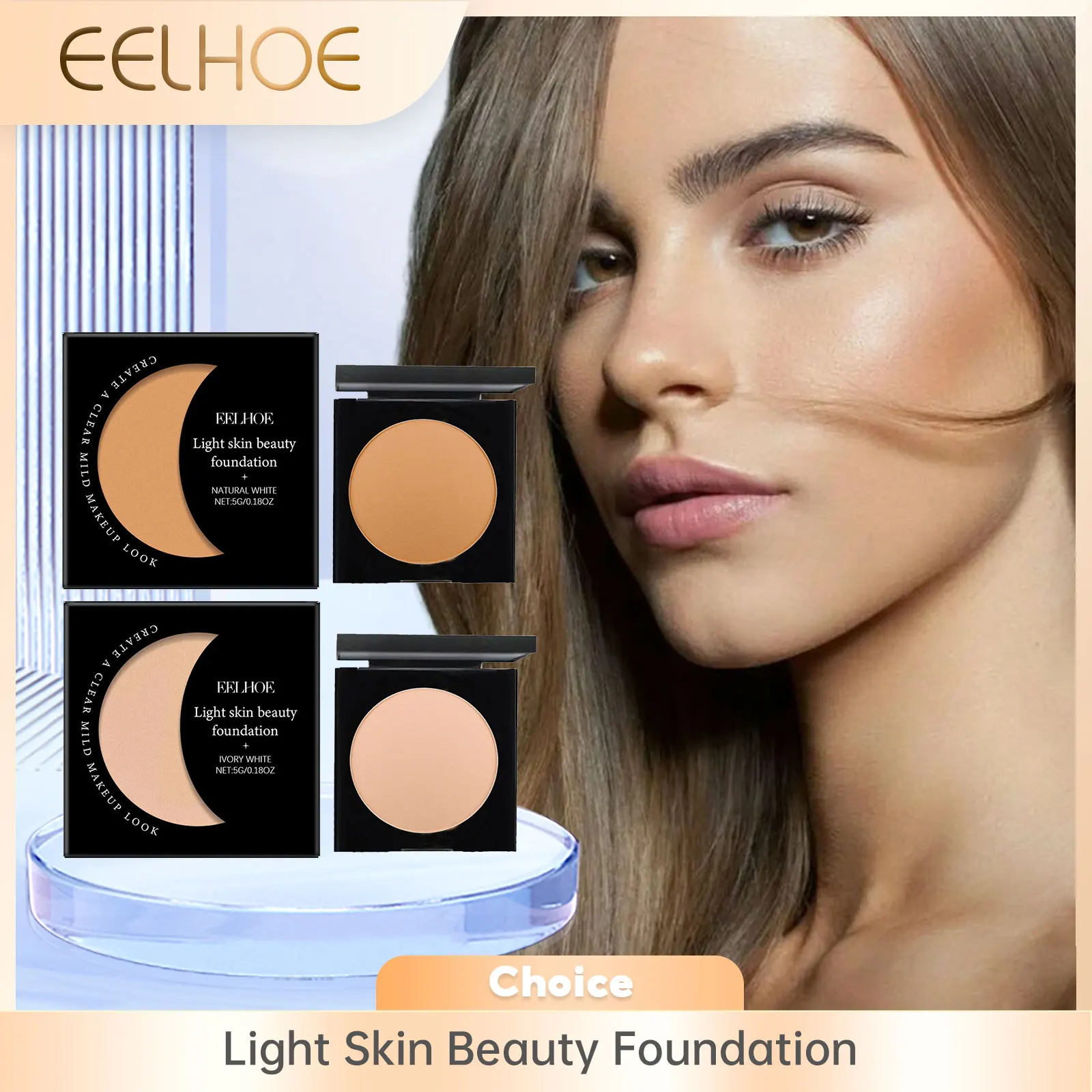 Face Foundation Cream Deep Hydrating Brightening Foundation Waterproof Full Coverage Oil Control Matte Base Professional Makeup