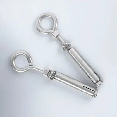 2 قطعة الفولاذ المقاوم للصدأ المراسي الجدار الخرساني الثقيلة التوسع مسامير مقاومة للاهتراء توسيع مسامير الربط