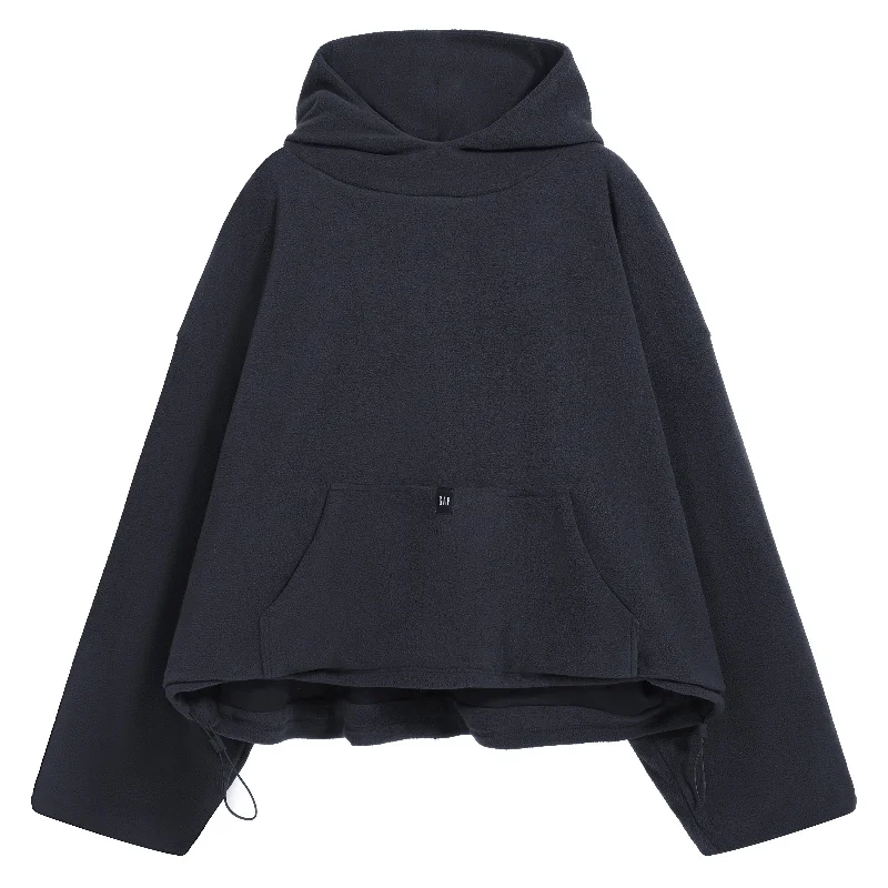 Heavyweight YZY Kanye Grain Fleece Thick Material Hooded Sweatshirt Top Quality 1:1 Loose Oversized Mens Womens Hoodie Coat