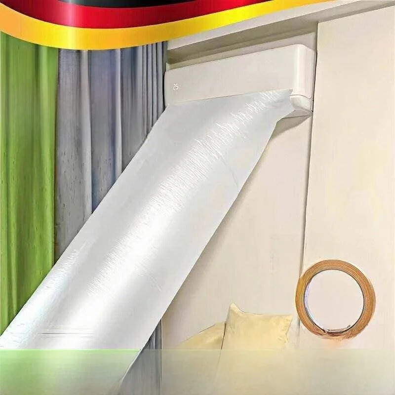 

Thickened Vertical Airflow Guide Bag Splitter for Air Conditioner Cold And Warm Air Duct Transfer Home Dustproof Tools