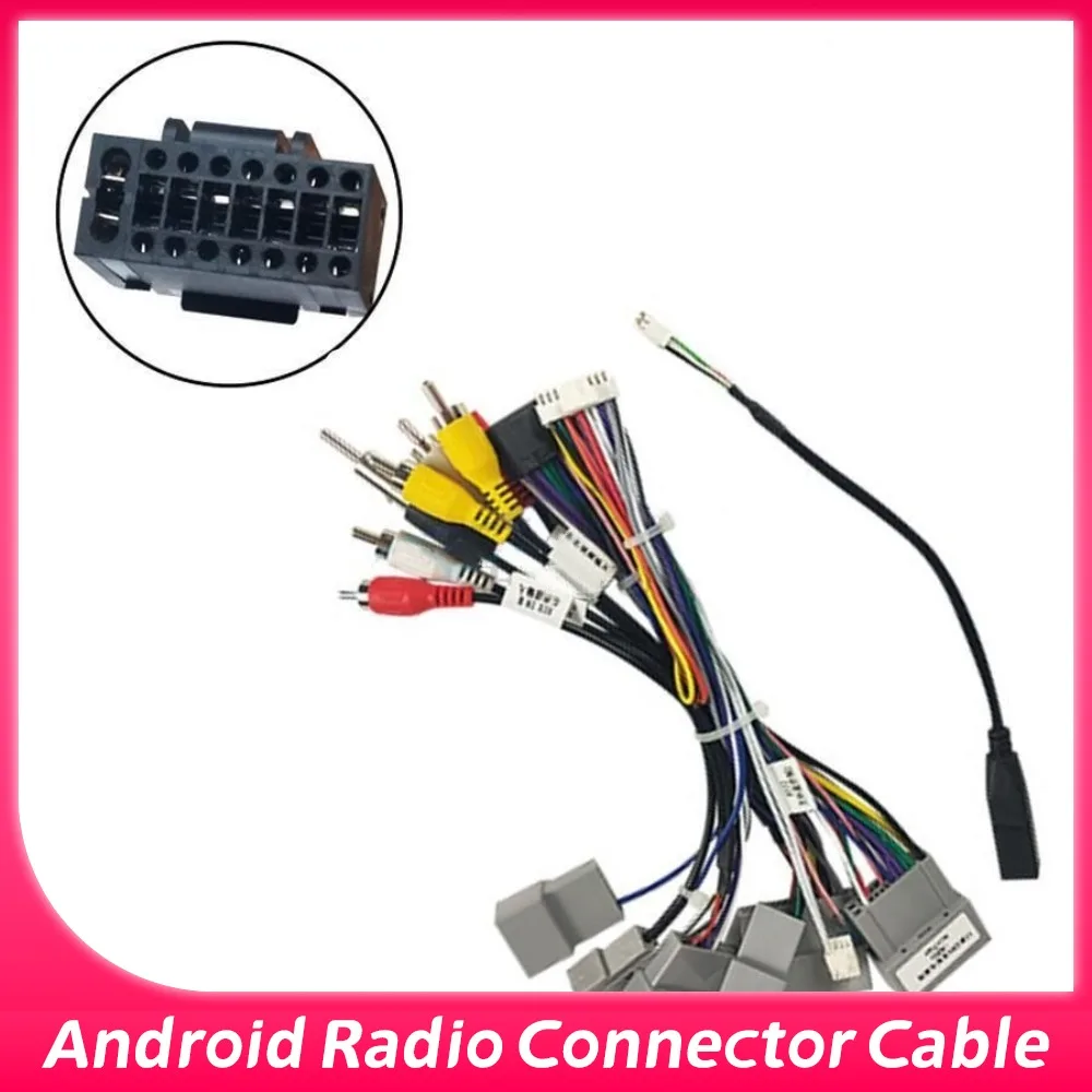 1PCS 16PIN Car Stereo Radio Wire Harness Connector For Honda Civic CRV Breeze