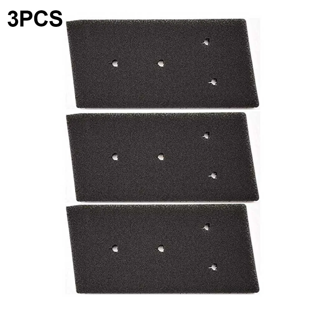 3pcs Washable Sponge Filter For Bauknecht Condenser Dryer Compatible With Part 481010716911 Fits ST-TR TREND82A2BW ST-HD LX80410