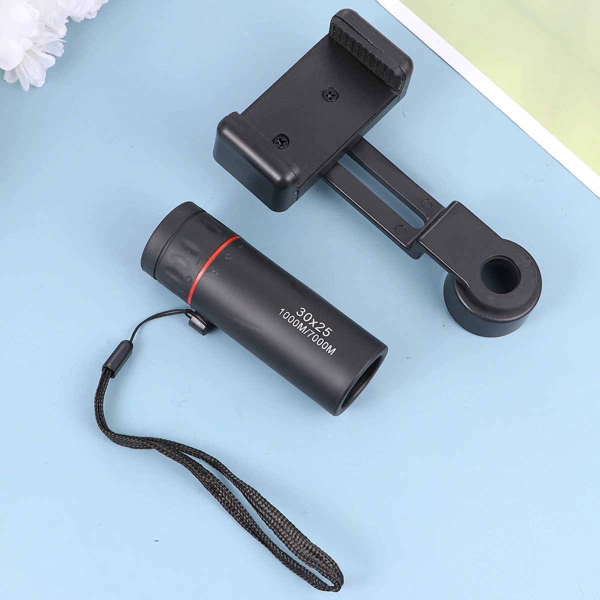 

1pc 1 Set Outdoor Monocular Telescope Portable Lightweight Bird Watching Scope For Elderly Black Monocular