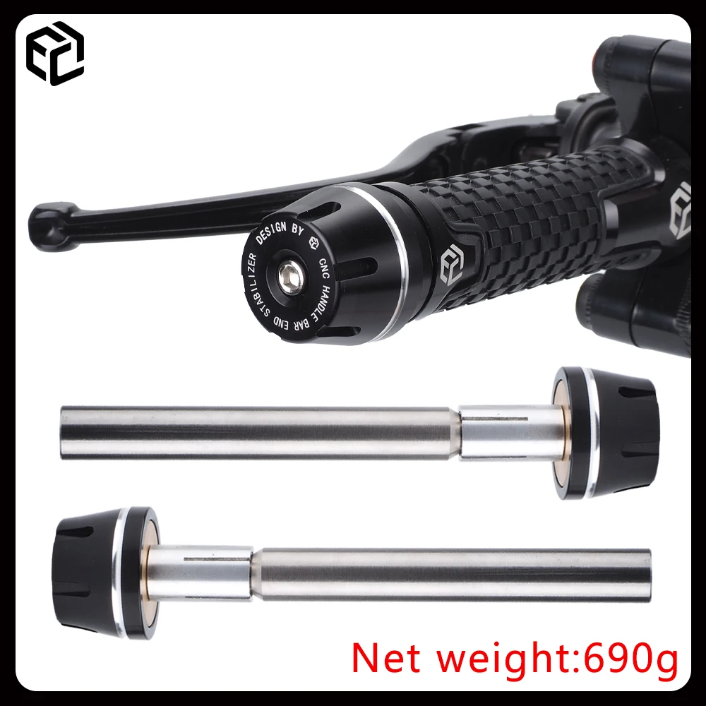 

Motorcycle Handlebar Grips Ends Handle Bar Ends Weights Plugs for Kawasaki Honda Yamaha Inner Diameter 13mm-19mm Installation