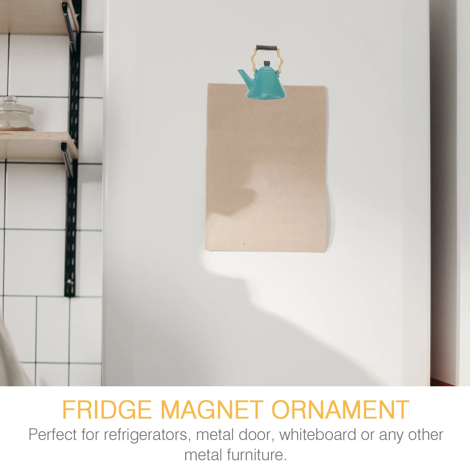 

4Pcs Ice Box Stick Simulation Food Fridge Magnet Adsorption 3D Resin Cartoon Home Kitchen Decoration Christmas Gift