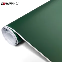 Car Vinyl Film Sticker Matte Dark Green Full Body Wrap Film Motorcycle Creative Decorative Waterproof and Anti-scratch Film
