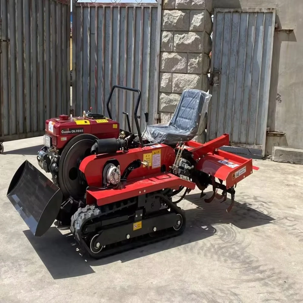 50HP Deep Plowing Tiller, Thickened Material, Anti-Wear & Long Lasting