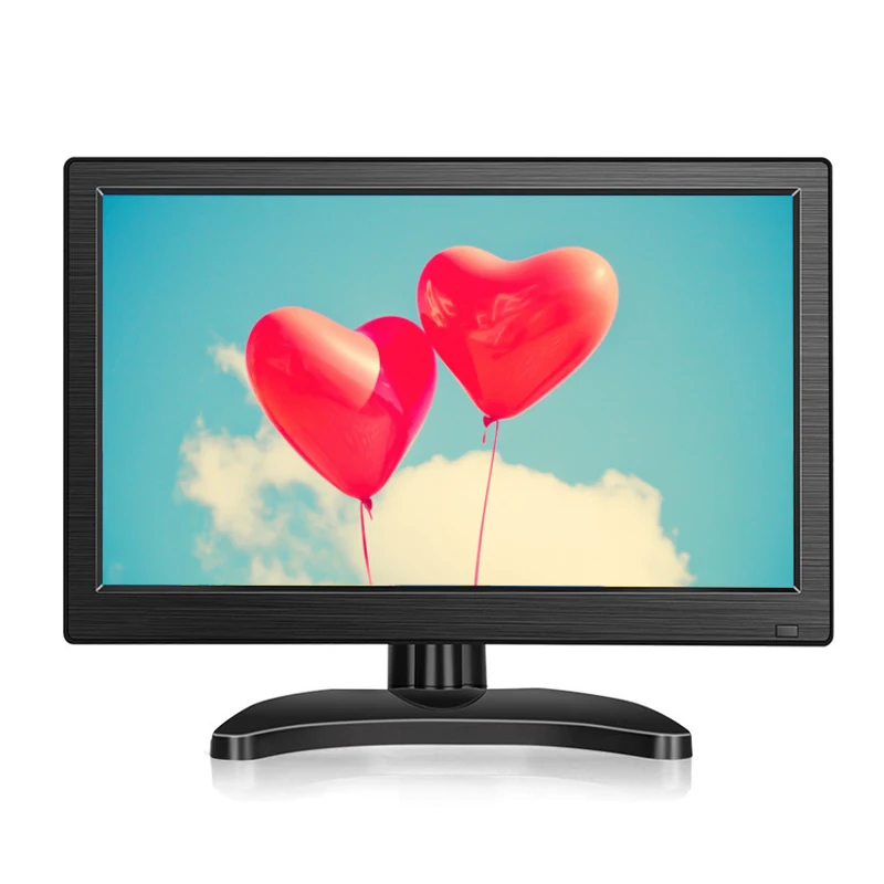 Imagem -02 - Mini Monitor de Computador hd para Raspberry pi Cctv Monitor Portátil com Alto-falante Hdmi Vga Lcd 11.6 pc tv