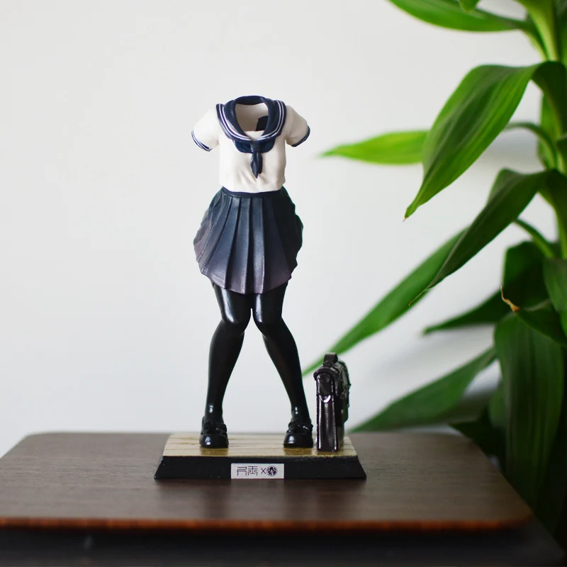 

Anime JK Uniform High School Student Invisible Beautiful Girl Figure 16cm PVC Statue Collectible Model Home Desk Decoration Gift