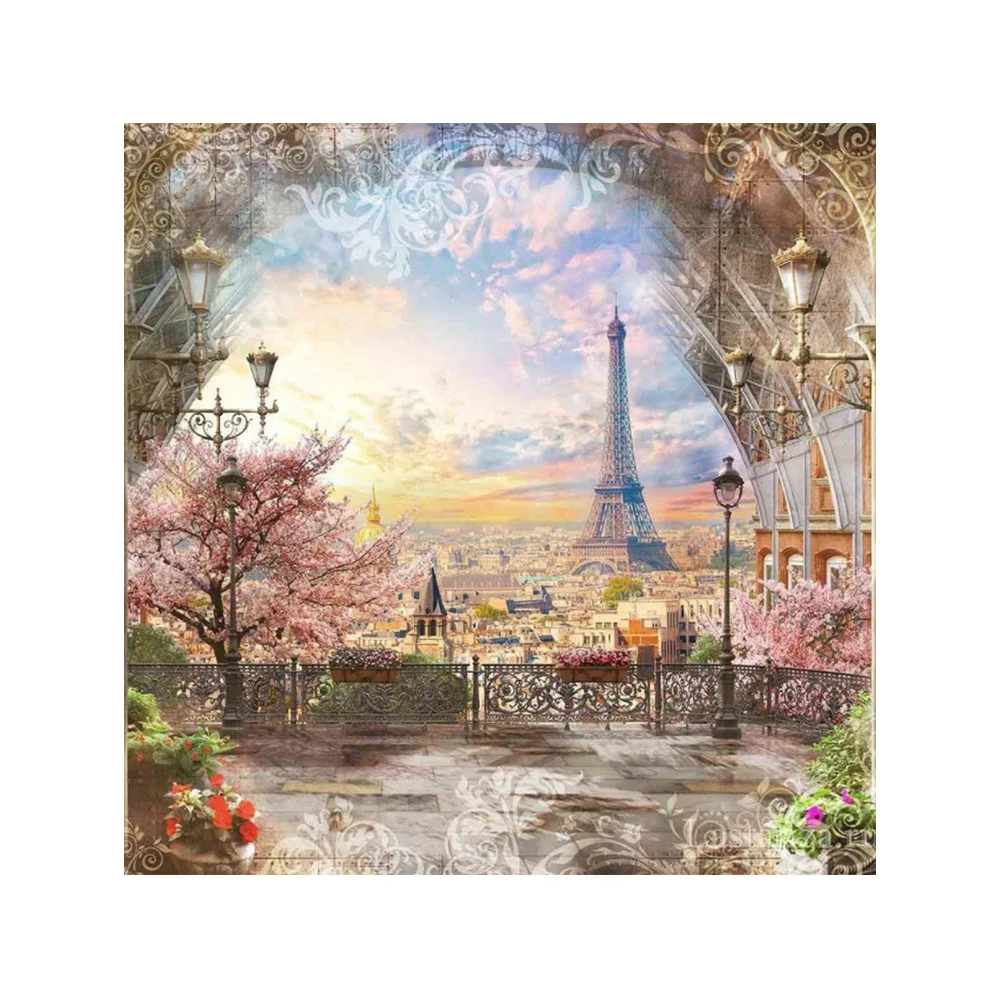 Diamond Embroidery Paris Tower Mosaic Full Square/Round Drill Diamond Painting 5d Scenery Home Decor Cross Stitch Kits