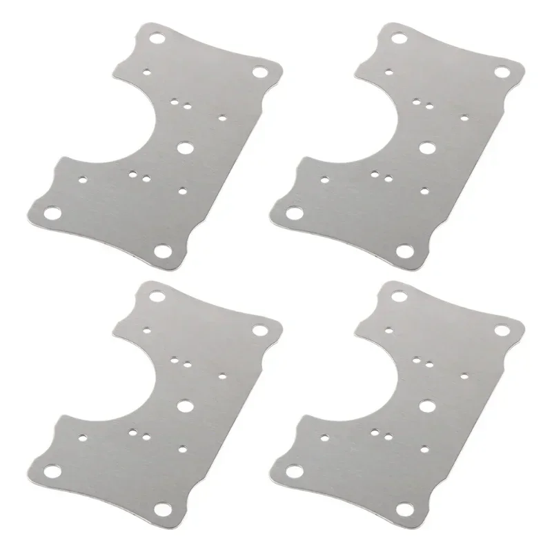 2/10 pieces High Quality Hinge Repair Plate For Cabinet Furniture Hinges Mounting,Kitchen Cupboard Door Fixing Plate, Home Tools
