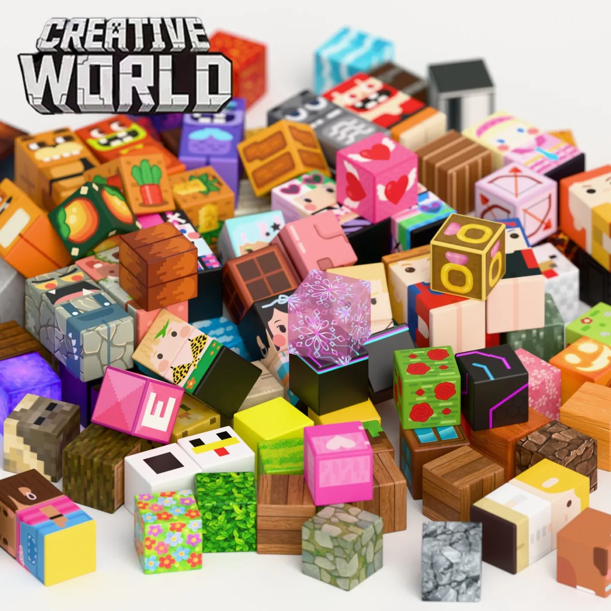 

Магнитные строительные блоки «Мир шахт»: магнитные кубики для конструирования, развивающий STEM-набор, сенсорная игрушка, подарок для мальчиков и девочек