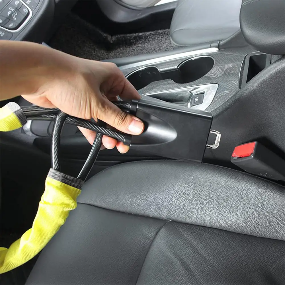 

Anti-theft Seat Belt Lock Theft Sturdy Steering Wheel Lock Seat Belt Device for Cars Trucks Suvs Vans Rvs Car Protection