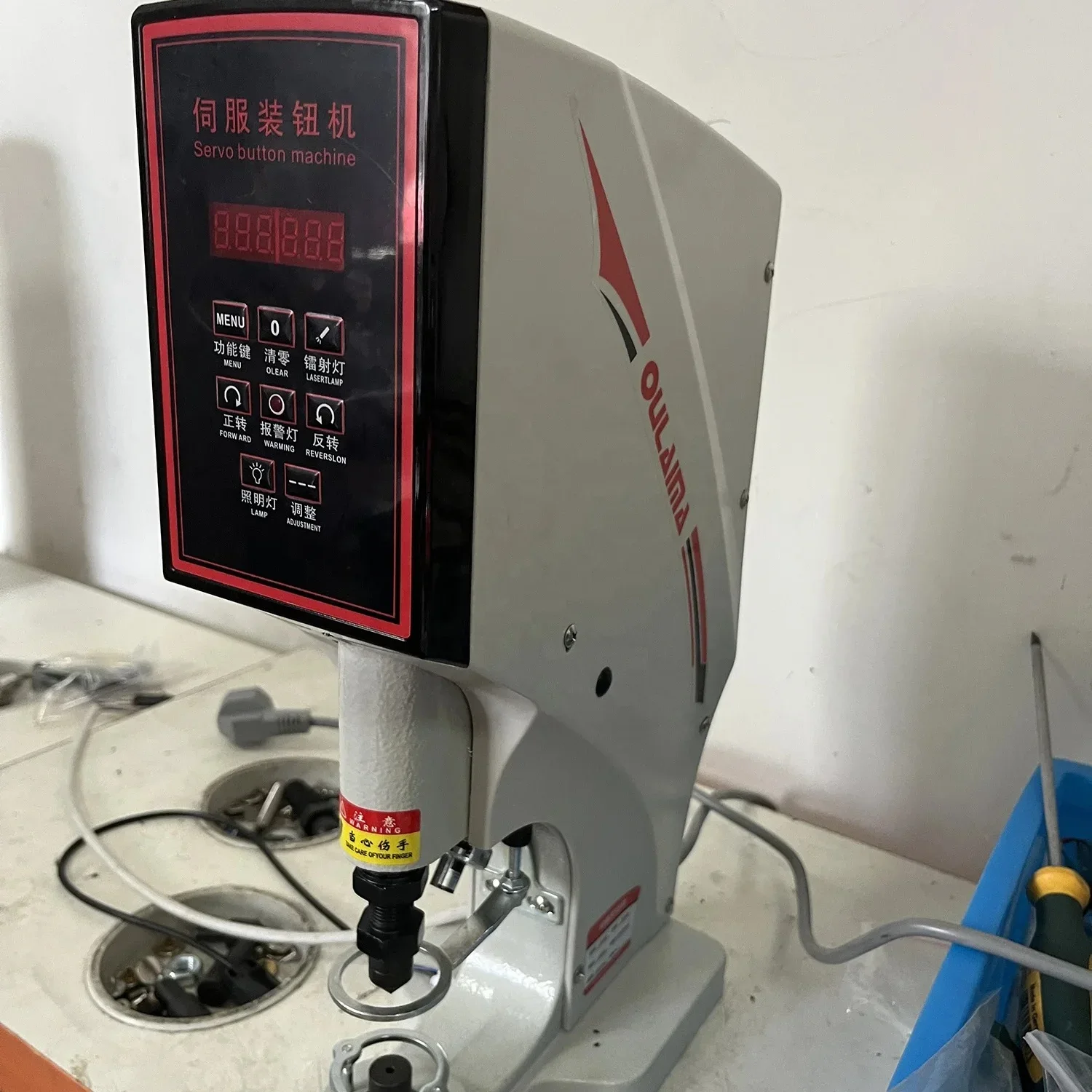 for QK-818D Electric snap button machine price