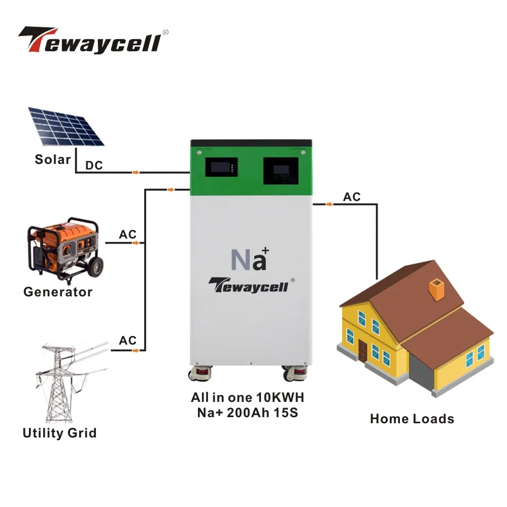 Tewaycell All in One 10KWh Na+ 200Ah 48V Sodium ion energy storage system Built-in 5KW Inverter ESS  EU No VAT