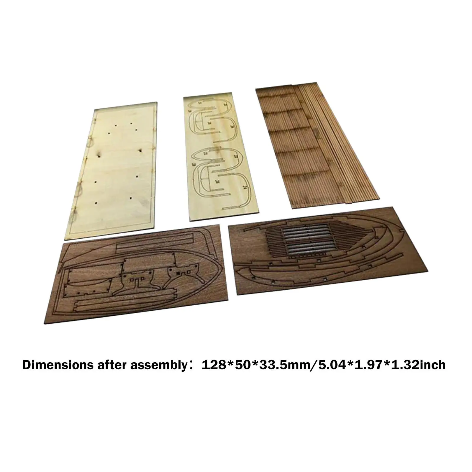 Wooden Ship Model Building Kit Sturdy Woodcraft Classics Unfinished Self Assembly DIY Hobby Boat for Collections Handmade Craft