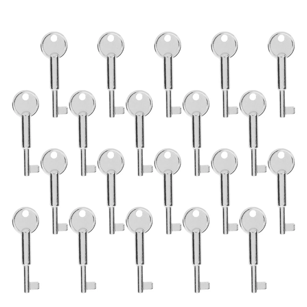 

25 Pcs Emergency Button System Switch Alarm Push Buttons Metal Keys for Call Point