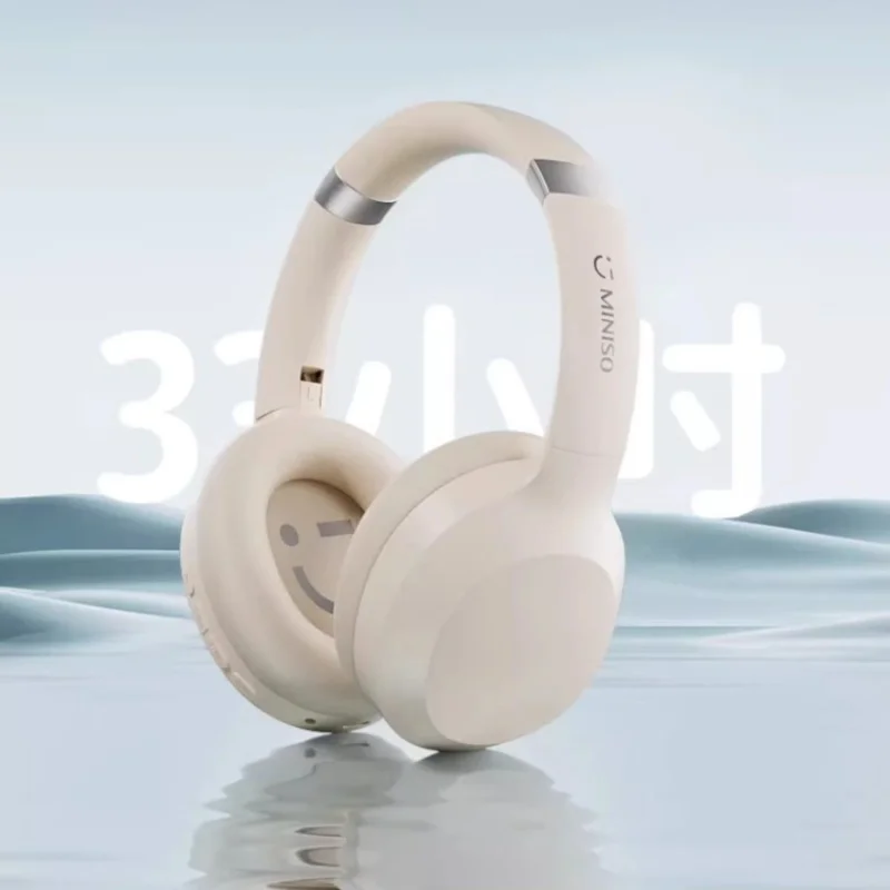 Miniso Headphone Support Bluetooth 5.3 Suitable For Long-Term Wear Strong Endurance Suitable For Office Noise Reduction Function