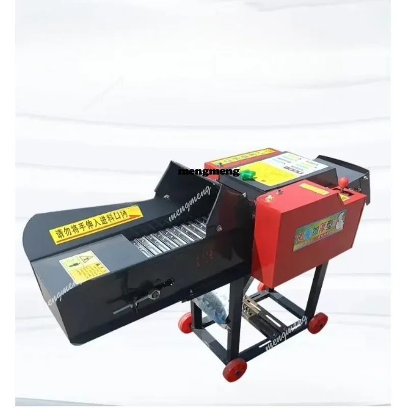 A61 Straw Cutting Feeding Machine Mini Manual Electric Motor Animal Hay Grass Chaff Cutter Machine Agricultural Fodder Chaff Cut