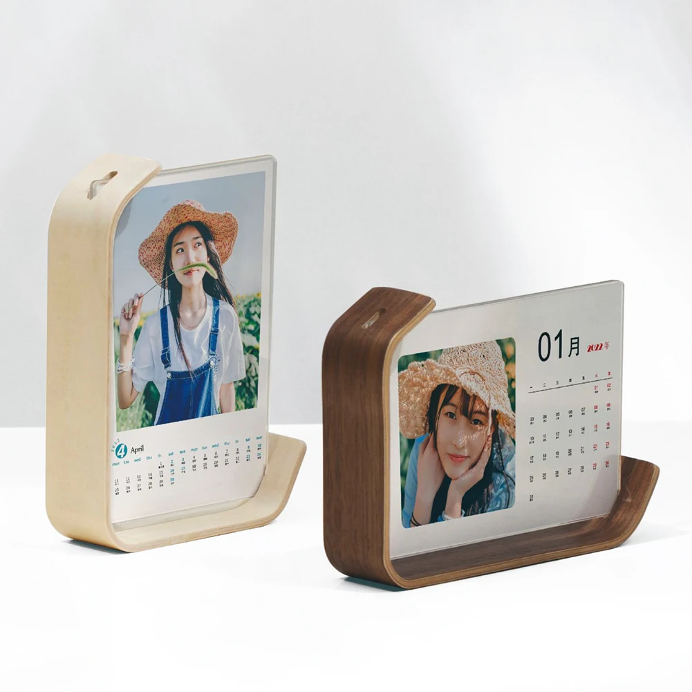 Acrylic Wooden Photo Frame Herbarium Display Frame Calendar Frame Photo Frames For Wedding Party Picture Frame Photo Decor