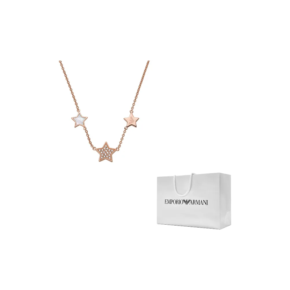 EMPORIO ARMANI 925 Sterling Silver Necklaces Women's EG3524C221