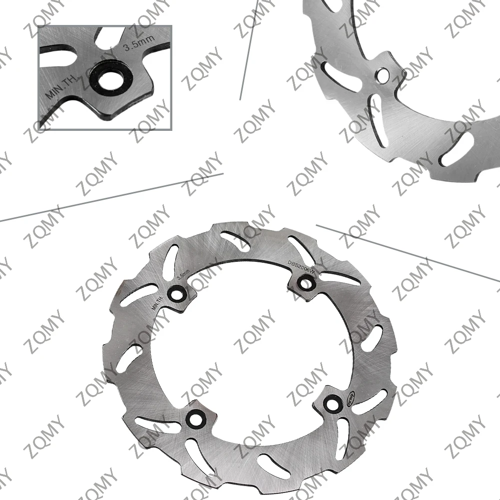 Rear Disc Brake RotorFor SUZUKI TS125R 200R 1989 1990 1991 1992 1993 1994 DR250 250S 350S 350R, Motorcycle Part