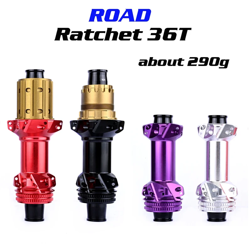 

GOLDIX new road bike center lock Straight Pull 24 Holes ratchet 36T lightweight hub suitable for SHIMANO and SRAM 11/12 speed