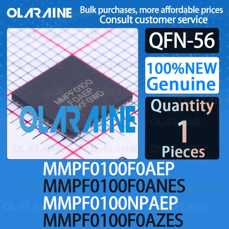 NEW Original MMPF0100F0AEP MMPF0100F0ANES MMPF0100NPAEP MMPF0100F0AZES QFN-56 Professional Power Management (PMIC) Current 4.5 A