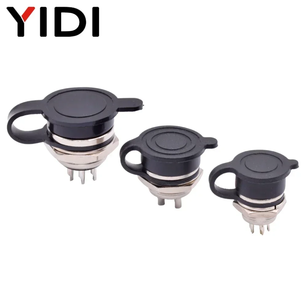 10pcs GX12 GX16 GX20 Aviation Circular Plug Socket Waterproof Dust Cap Welding Cable Wire Connector Rubber Protective Cover