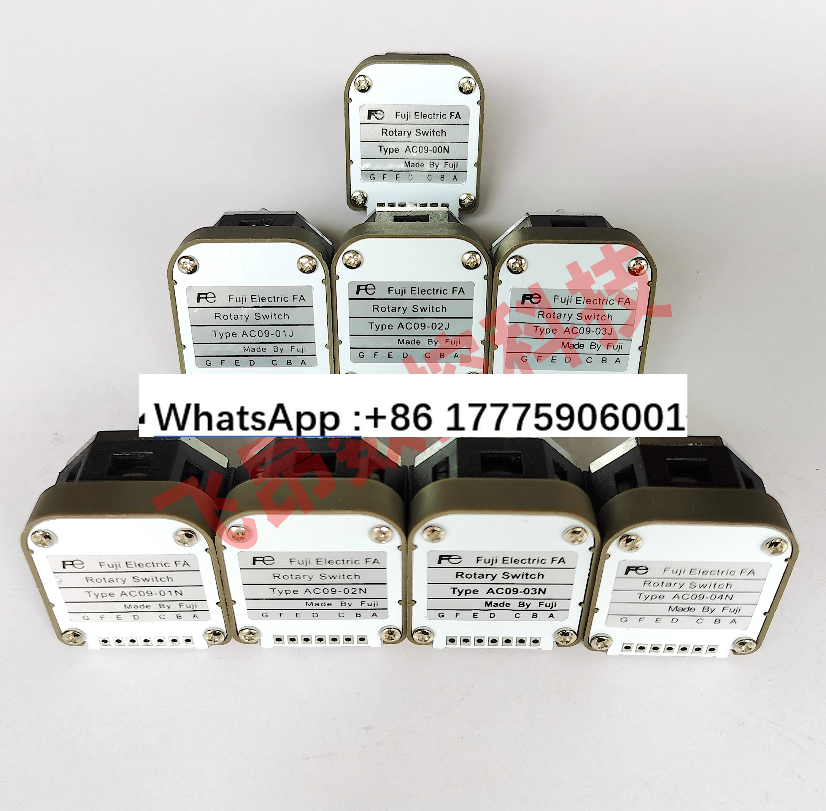

Band Switches AC09-01N, 02N, AC09-RX CX RY CY
