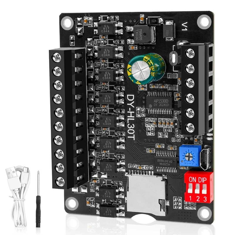 30W Digital Voice Recorder Module With Playback - High-Fidelity Sound Control, Supports TF Card WAV DC 12V 24V MP3