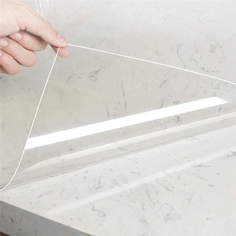 

60Cmx10m Transparent Kitchen Oil-Proof Wall Sticker Heat-Resistant Splash Protection Foil Tile Film Anti-Oil Sticker-B61B