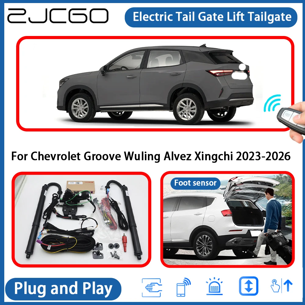 

for Chevrolet Groove Wuling Alvez Xingchi 2023-2026 Automatic Powered Tailgate Power Liftgate Electric Tail Gate Lift