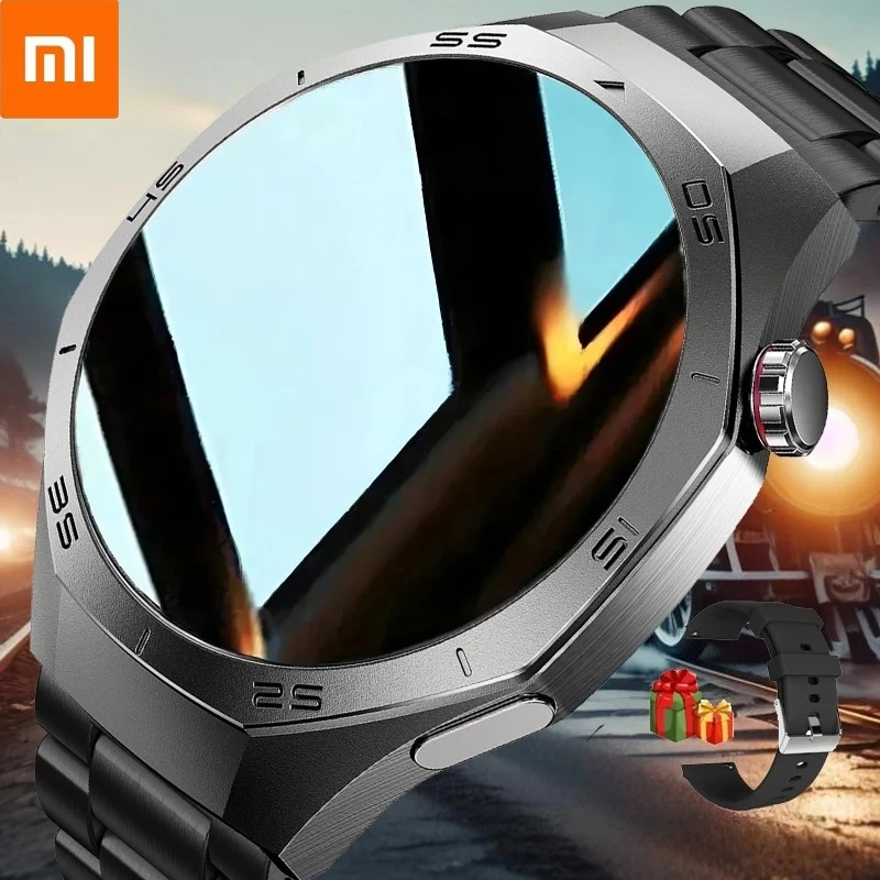 

2025 Xiaomi Sport Smart Watch Men HD AMOLED Screen GPS Motion Trajectory Heart Rate Bluetooth Call 1.52" NFC SmartWatch