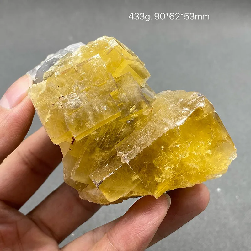 100% Natural Beijing China yellow fluorite Cluster mineral specimens Stones and crystals quartz Healing crystal