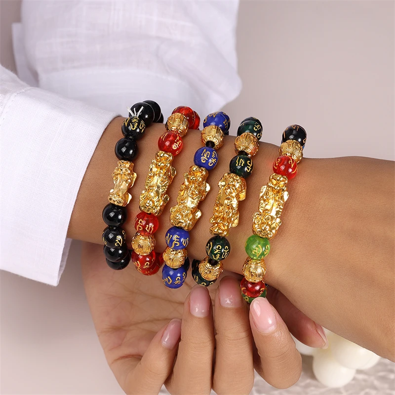 Modisches handgefertigtes Steinperlen-Armband für Frauen und Mädchen, Party, Festival, Schmuck, Geschenke – Detail 1