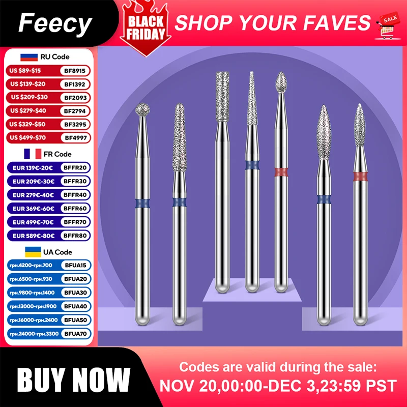 Diamond Nail Drill Bit Mill Cutter All For Manicure Machine Bit Tools Accessories Cuticle Clean For Removing Nail Gel