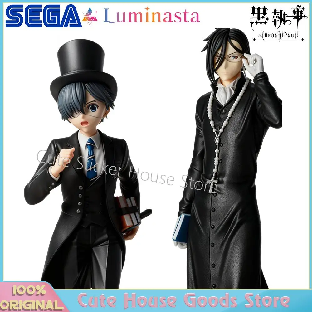[Pré-encomenda] Original Sega Luminasta Black Butler - Arco da Escola Pública - Ciel Phantomhive Sebastian Michaelis Figuras colecionáveis