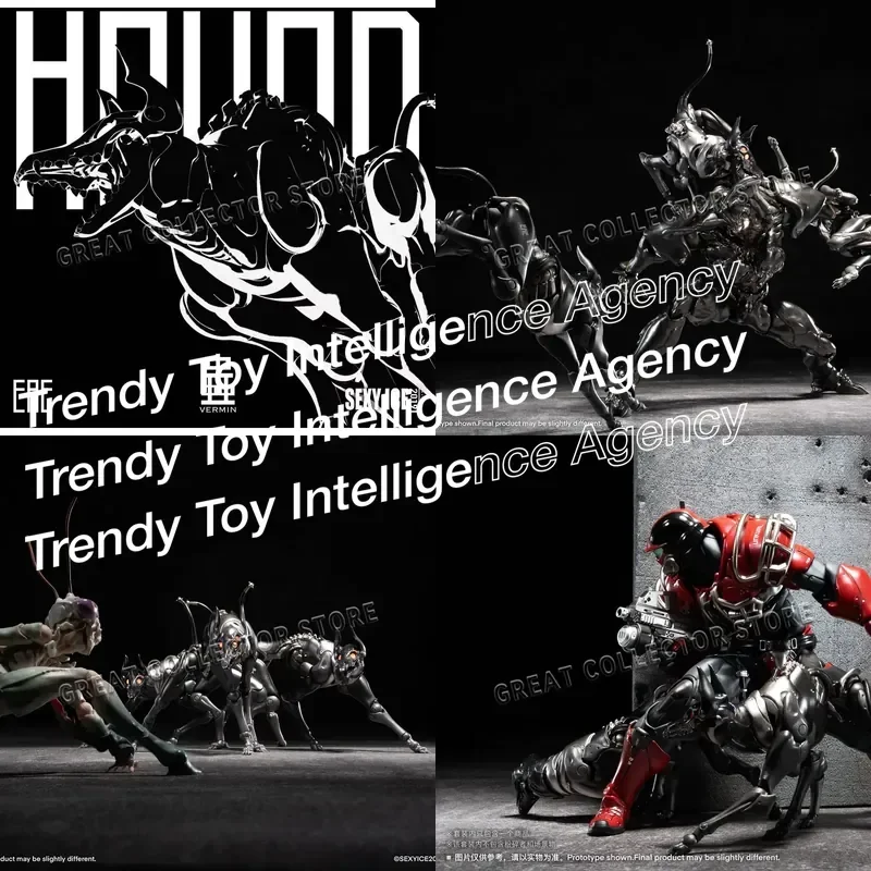 Коллекционные игрушки Ice Sense Studio Bug Series: Оружие для собак, серия Zatard Hound, квартальная поставка 2026Q2
