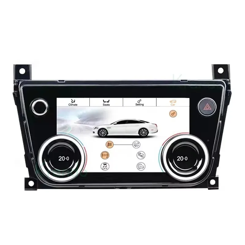 Krando Car Air Conditioning AC Panel Climate Display Touch Screen For Jag uar XJL 2010-2019 Digital Air Conditioner Upgrade